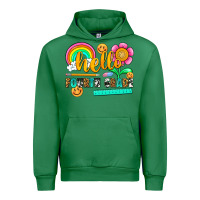 Emerald hello fourth grade Urban Hoodie - NancyCooperArtShop