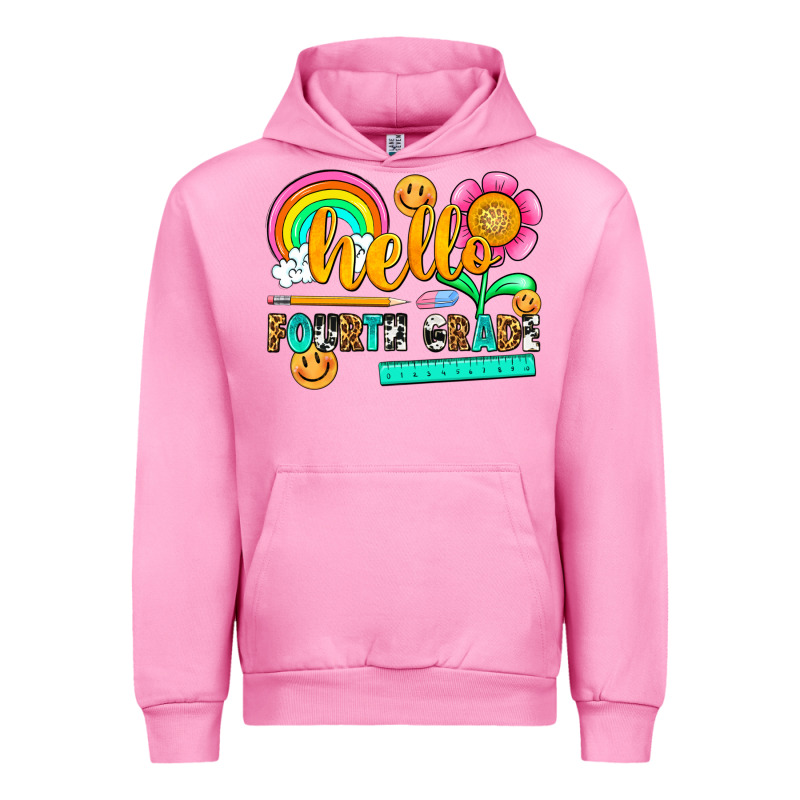 Hello Fourth Grade Urban Hoodie by NancyCooperArtShop | Teevron