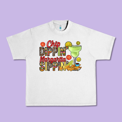 Chip Dippin' Margarita Sippin' Urban Heavy Tee Designed By Ranaportraitstore