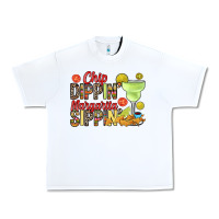 White Chip dippin' margarita sippin' Urban Heavy Tee - RanaPortraitStore