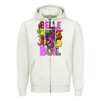 Oatmeal Heather belle of the boil crawfish Zipper Hoodie - FaDigitalArtStudio