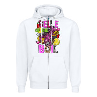 White belle of the boil crawfish Zipper Hoodie - FaDigitalArtStudio