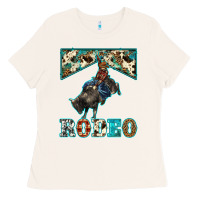 Bone western rodeo bullfighter Ladies Tee - BarkalooDesign