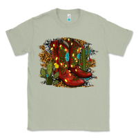 Matcha christmas cowboy boots Classic Tee - RanaPortraitStore