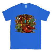 True Royal christmas cowboy boots Classic Tee - RanaPortraitStore
