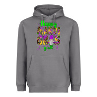 Storm happy mardi gras y'all gnome Heavyweight Hoodie - JahusDesignShop