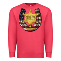 Cardinal sheriff american flag Premium Sweatshirt - JahusDesignShop