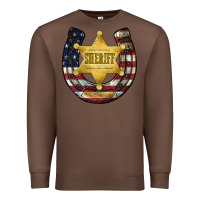 Chestnut sheriff american flag Premium Sweatshirt - JahusDesignShop