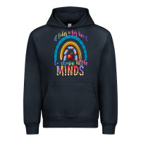 Navy it takes a big heart to shape little Urban Hoodie - NancyCooperArtShop