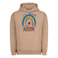 Pigment Burro it takes a big heart to shape little Urban Hoodie - NancyCooperArtShop