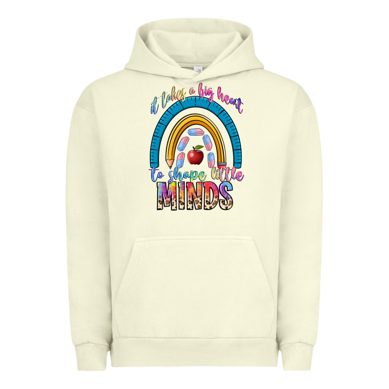 It Takes A Big Heart To Shape Little Urban Hoodie by NancyCooperArtShop | Teevron