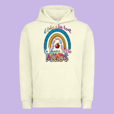 It Takes A Big Heart To Shape Little Urban Hoodie Designed By Nancycooperartshop