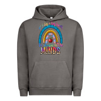 Pigment Tornado it takes a big heart to shape little Urban Hoodie - NancyCooperArtShop