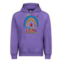 Tulip it takes a big heart to shape little Urban Hoodie - NancyCooperArtShop