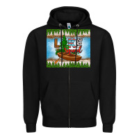 Black lake squad tumbler Zipper Hoodie - HRA Design Shop