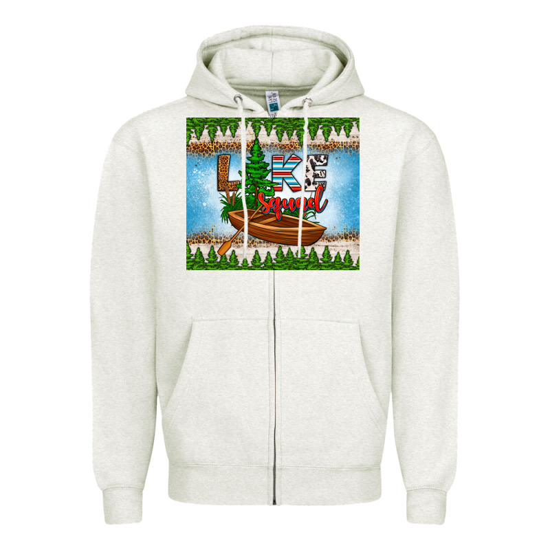 Lake Squad Tumbler Zipper Hoodie by HRA Design Shop | Teevron