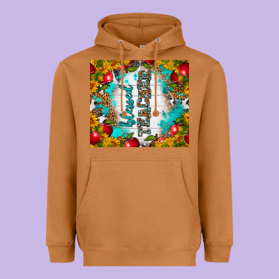 Blessed Teacher Tumbler Heavyweight Hoodie Designed By Bundleandbundleshop