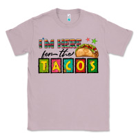 Lilac I'm Here For The Tacos Classic Tee - texasbilliewilder