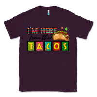 Plum I'm Here For The Tacos Classic Tee - texasbilliewilder