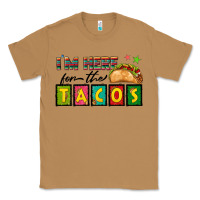 Toasted Coconut I'm Here For The Tacos Classic Tee - texasbilliewilder