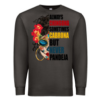 Smoke always chingona sugar skull Premium Sweatshirt - BundleAndBundleShop