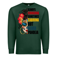 Sports Green always chingona sugar skull Premium Sweatshirt - BundleAndBundleShop