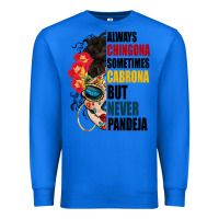 True Royal always chingona sugar skull Premium Sweatshirt - BundleAndBundleShop