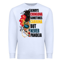 White always chingona sugar skull Premium Sweatshirt - BundleAndBundleShop