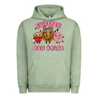 Pigment Oil Green sweeter than pan dolce Urban Hoodie - MaliasSmallBusiness