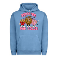 Pigment Pebble Blue sweeter than pan dolce Urban Hoodie - MaliasSmallBusiness