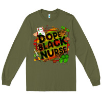 Army Green dope black nurse Long Sleeve Tee - Zillion Design Studio