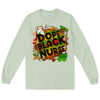 Matcha dope black nurse Long Sleeve Tee - Zillion Design Studio