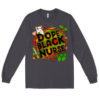 Smoke dope black nurse Long Sleeve Tee - Zillion Design Studio