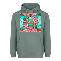 Sage teacher floral pencil tumbler Heavyweight Hoodie - BundleAndBundleShop