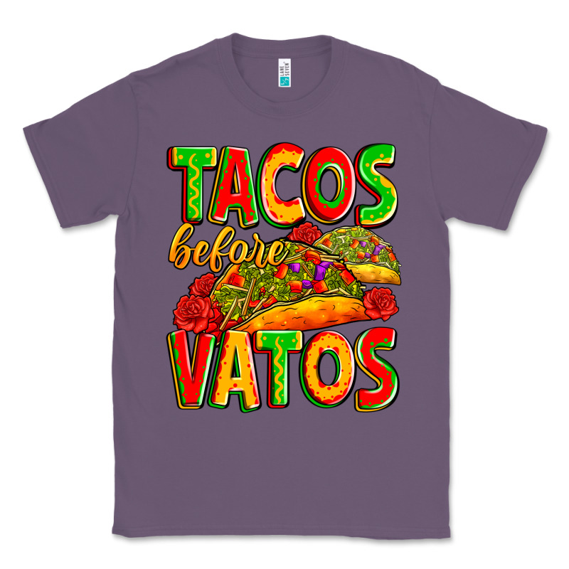 Tacos Before Vatos Classic Tee by Zillion Design Studio | Teevron