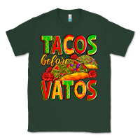 Sports Green tacos before vatos Classic Tee - Zillion Design Studio