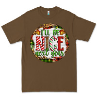 Cacao Christmas i'll be nice next year Premium Tee - Artiststas