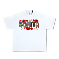 White Bonita Urban Heavy Tee - RanaPortraitStore