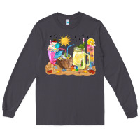 Smoke summer drinks coffee cups Long Sleeve Tee - texasbilliewilder