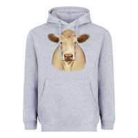 Heather Grey charolais Heavyweight Hoodie - JahusDesignShop