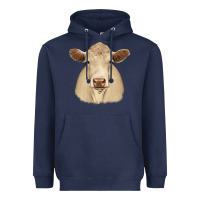 Navy charolais Heavyweight Hoodie - JahusDesignShop