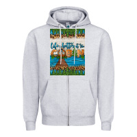 Heather Grey life is better at the cabin air freshener Zipper Hoodie - HRA Design Shop