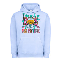 Pigment Grape Ice ive got a bus full of valentine Urban Hoodie - NancyCooperArtShop