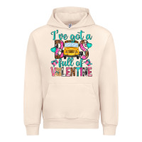 Sandshell ive got a bus full of valentine Urban Hoodie - NancyCooperArtShop