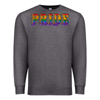 Charcoal Heather pride lgbtq glitter Premium Sweatshirt - Artiststas