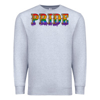 Heather Grey pride lgbtq glitter Premium Sweatshirt - Artiststas