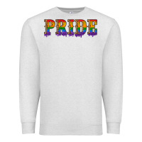 Oatmeal Heather pride lgbtq glitter Premium Sweatshirt - Artiststas