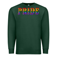 Sports Green pride lgbtq glitter Premium Sweatshirt - Artiststas