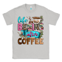 Moon Dust life begins after coffee Classic Tee - Zillion Design Studio