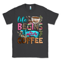Smoke life begins after coffee Classic Tee - Zillion Design Studio